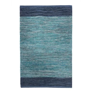Коврик декоративный Ctim Вейв 60x90 см хлопок цвет синий