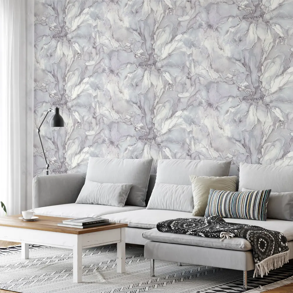 Обои флизелиновые Аспект Ру Байкал фиолетовые 1.06 м 70492-45АСП STLM-2076634 - Вид №3