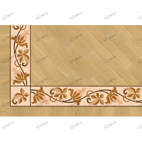 Бордюр Весна и осень Русская классика 96161