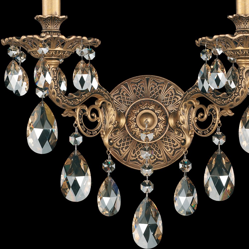 Бра 5642-80 A от Schonbek SCHONBEK СВЕЧА 245357 Прозрачный;серебро  - Вид №1