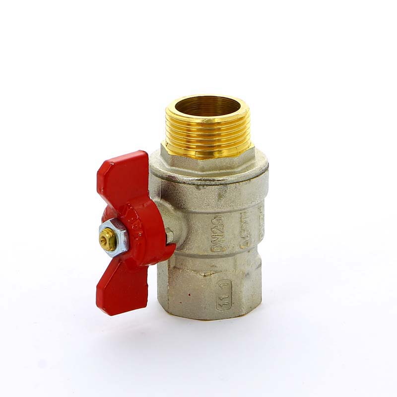 Кран шаровой НВ SCIROCCO бабочка TIEMME 3/4" 2310006 - Вид №2