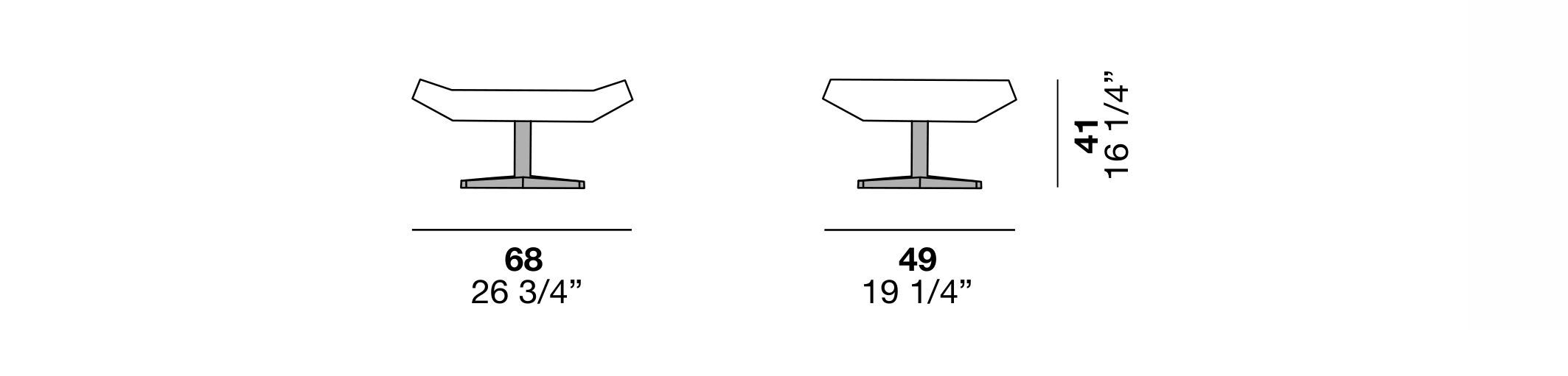 Кожаная спицевая мягкая подставка для ног Alf DaFrè Olivia ARCH-00031595 - Вид №7