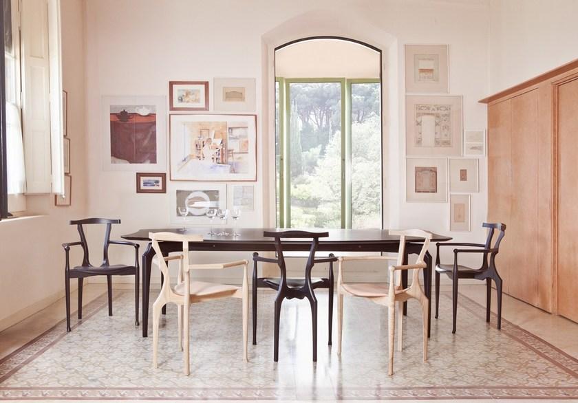 BD Barcelona Design Прямоугольный обеденный стол из массива дерева Gaulino sun-id-1444890 - Вид №5