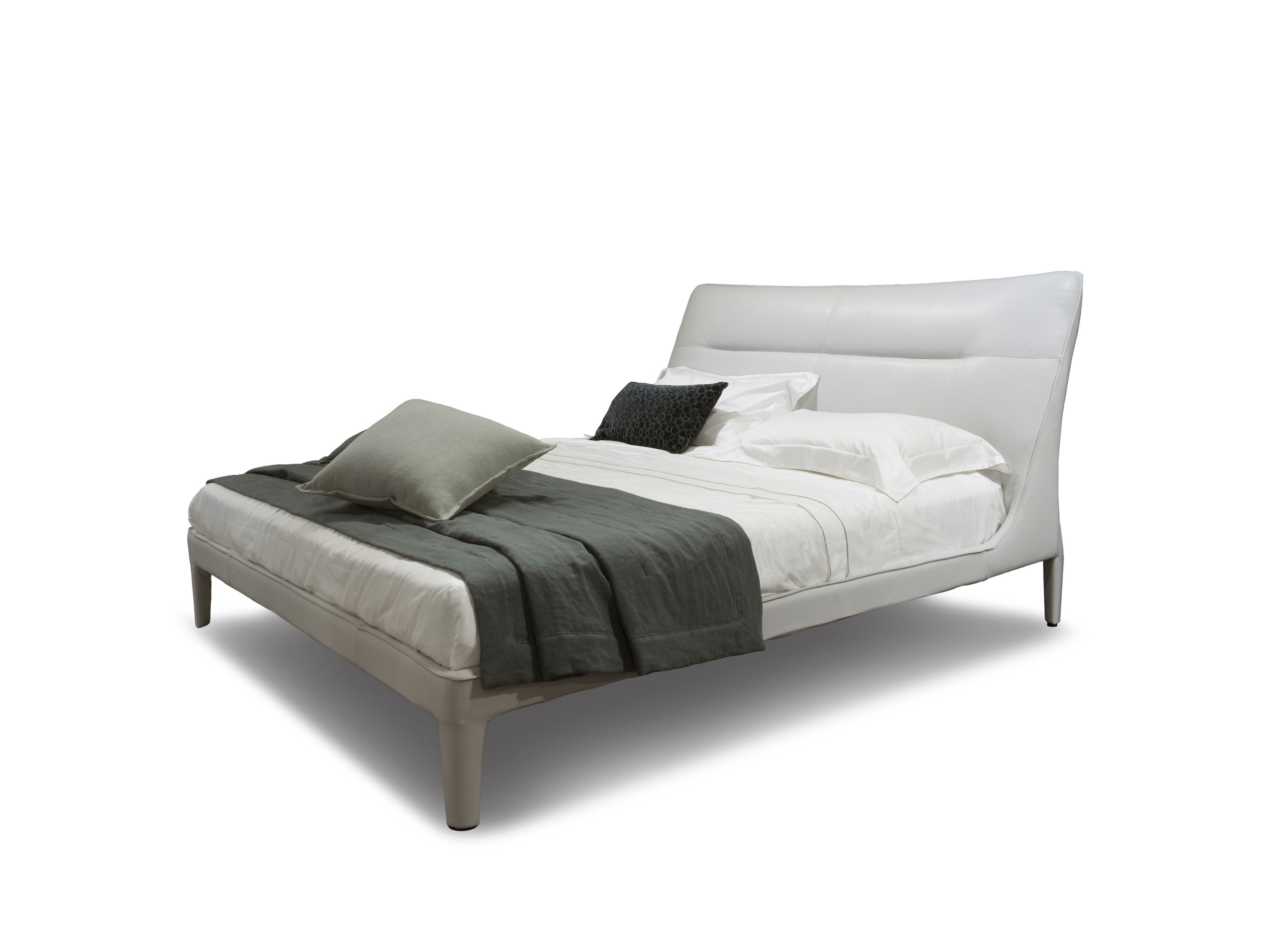 Кожаная двуспальная кровать Natuzzi Italia VENERE ARCH-00067708 - Вид №7