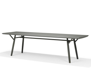 Прямоугольный обеденный стол из массива дерева