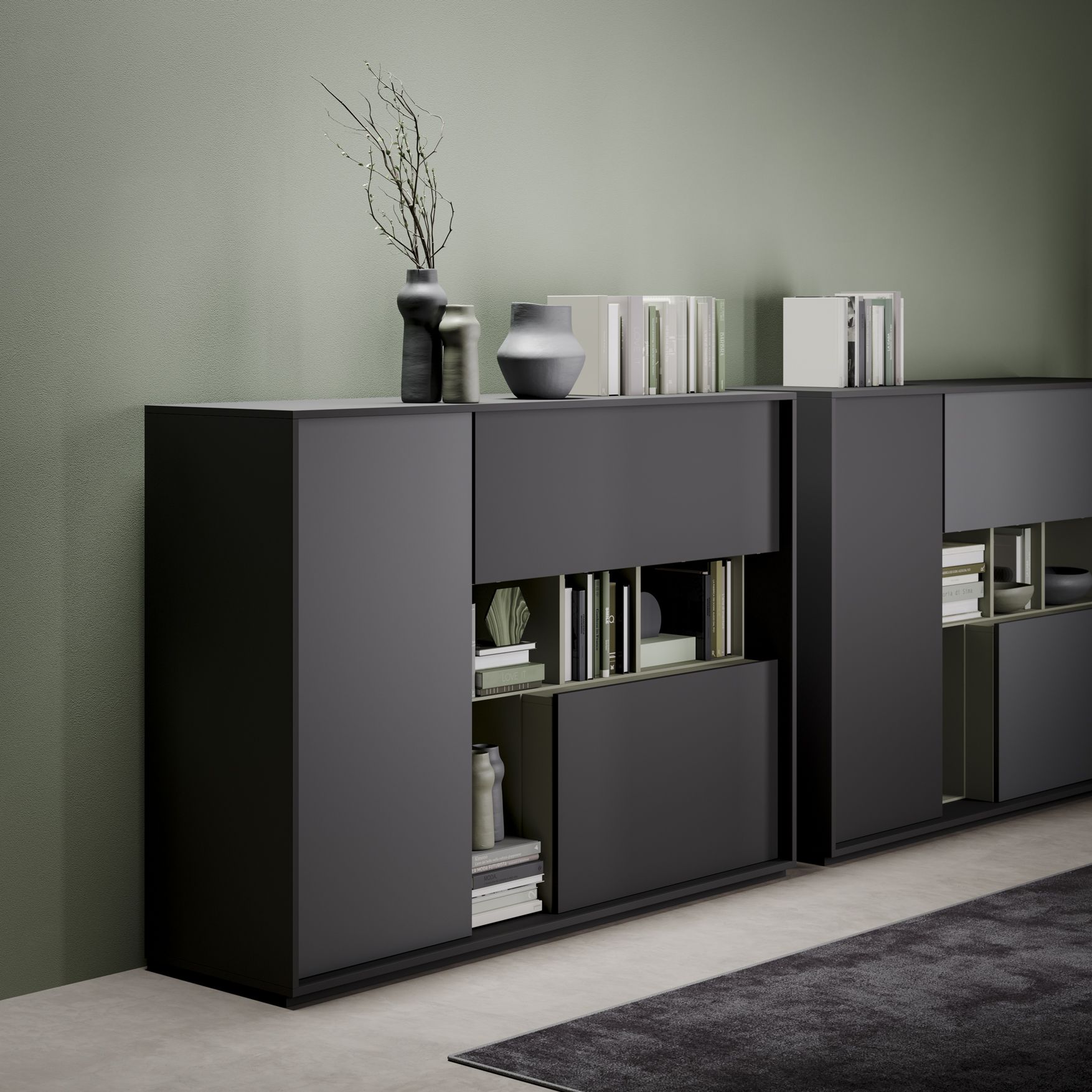 Офисная мебель с распашными дверями PROF шестьдесят ARCH-00077348 - Вид №16