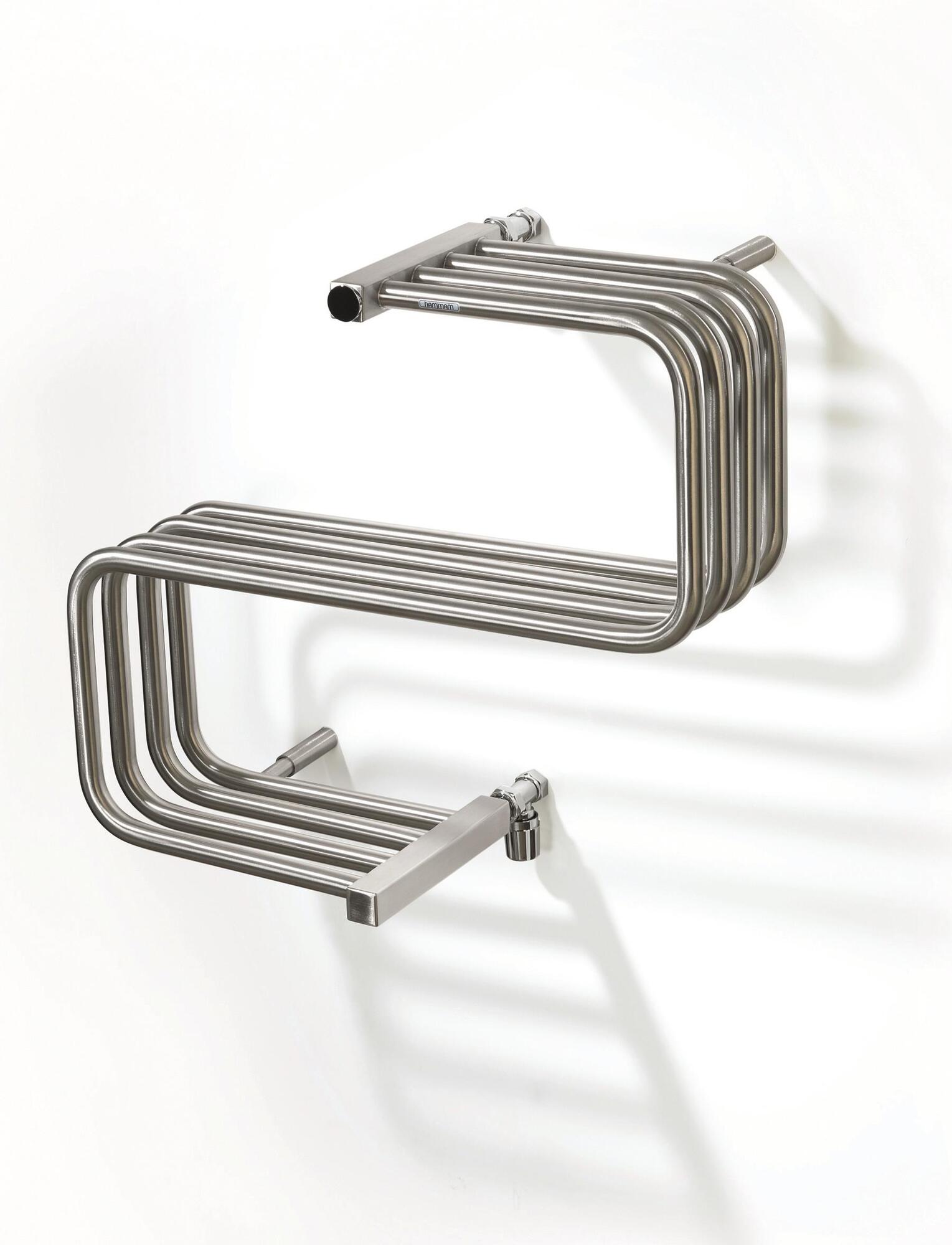 Полотенцесушитель Hammam ORCA Stainless steel  комбинированный; электрический или водяной Сталь  - Вид №23