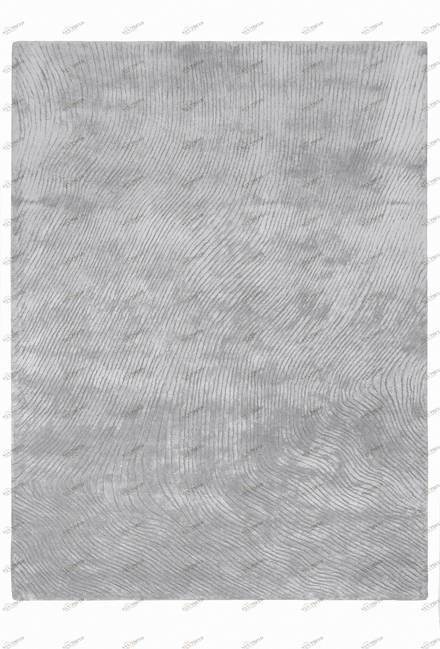Ковер прямоугольный серебристый 230х160 см Canyon Silver CARPETDECOR ДИЗАЙНЕРСКИЕ, STONE, ДЕТСКИЕ 00-3893179 Серебро 