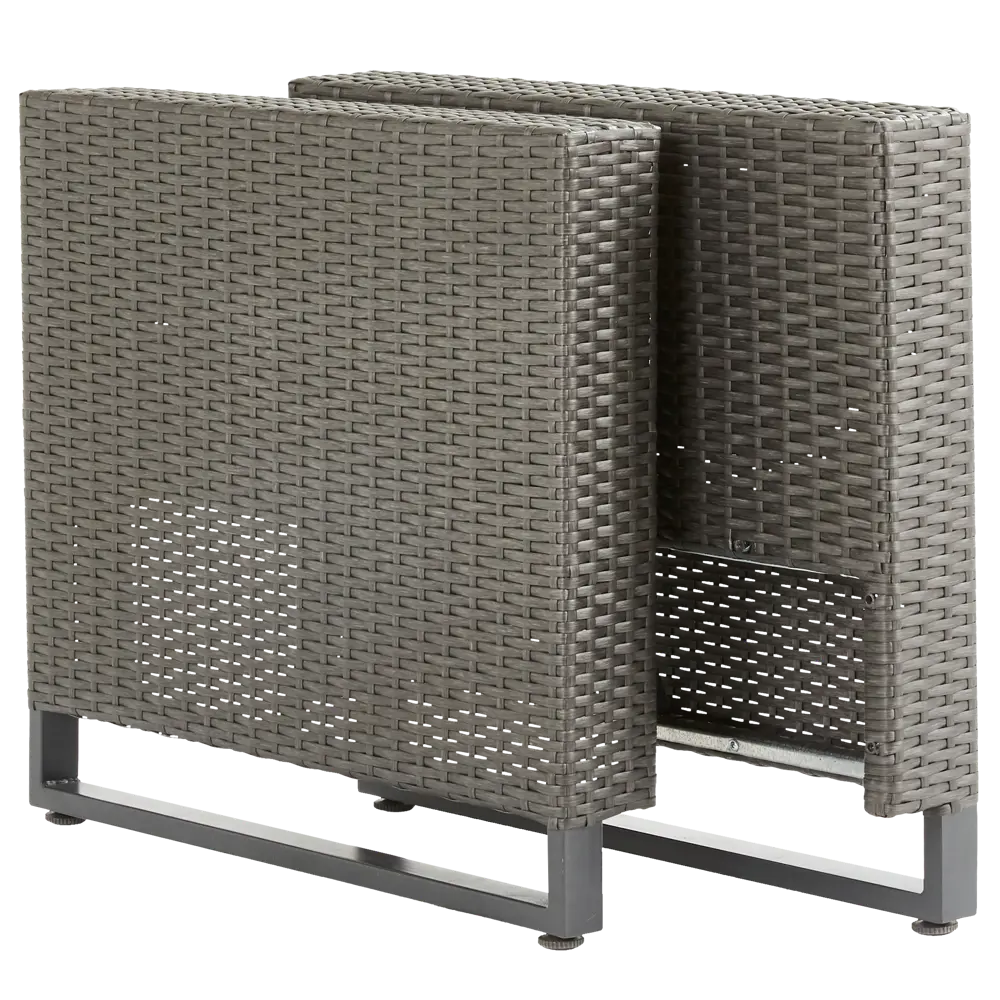 Подлокотники NATERIAL Noa Fix серые с экоплетением для садовой мебели 82509713 STLM-0028946