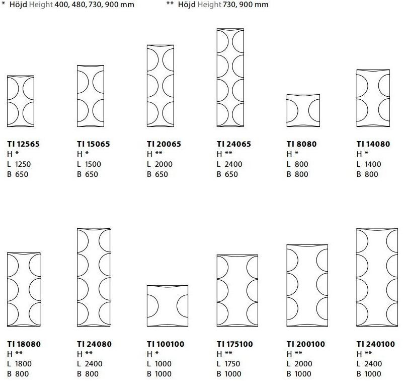 Karl Andersson Высокий стол для контракта Thinner sun-id-1505845 - Вид №6