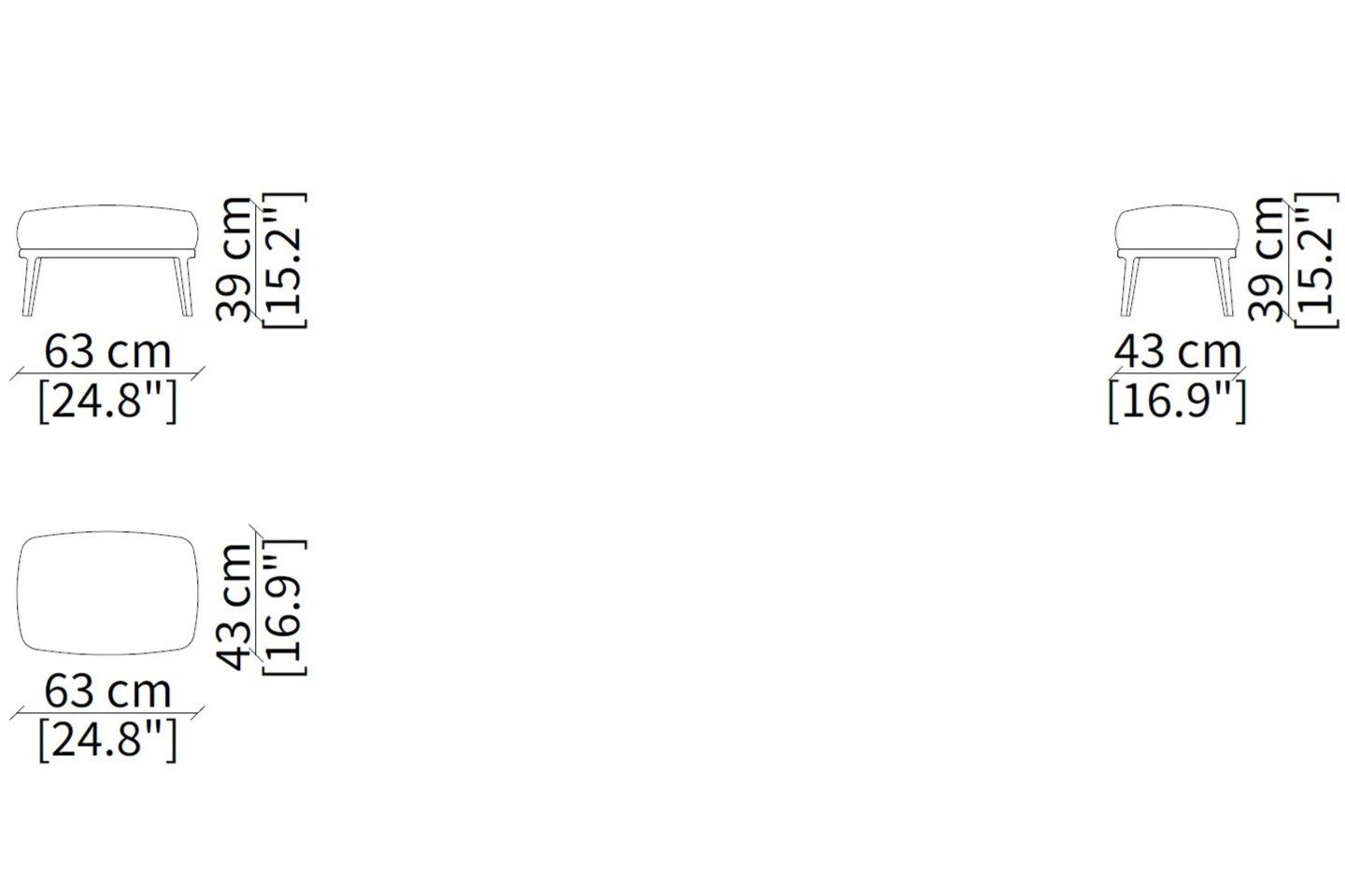 Кожаное кресло с подлокотниками Frigerio Аманда ARCH-00030255 - Вид №8