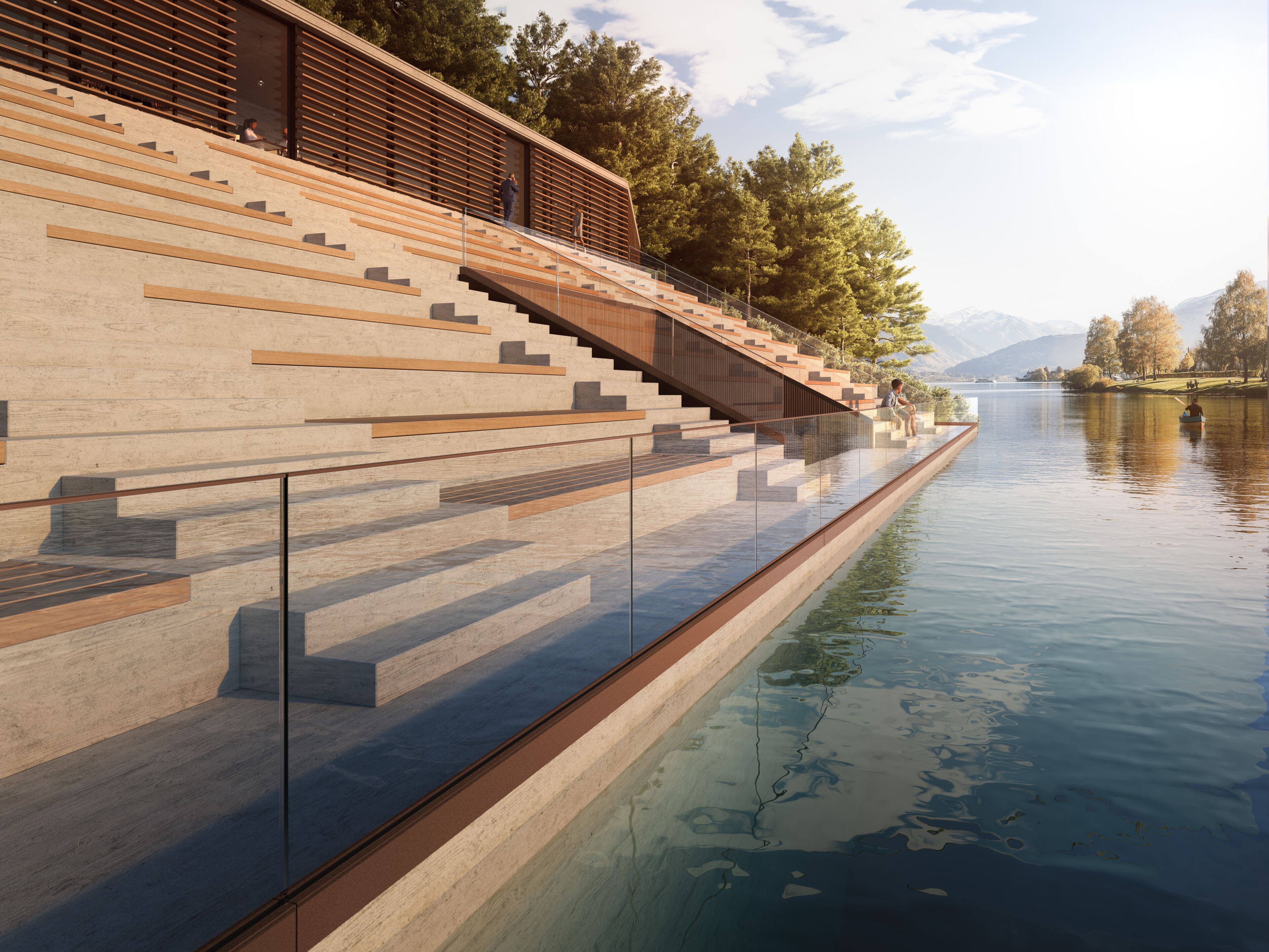 Стеклянный парапет Saint-Gobain - Logli Defender ARCH-00082232 - Вид №1