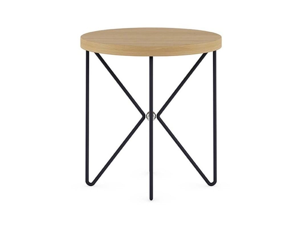 Круглый журнальный столик из ламината Ersa Kilig ARCH-00030414 - Вид №1