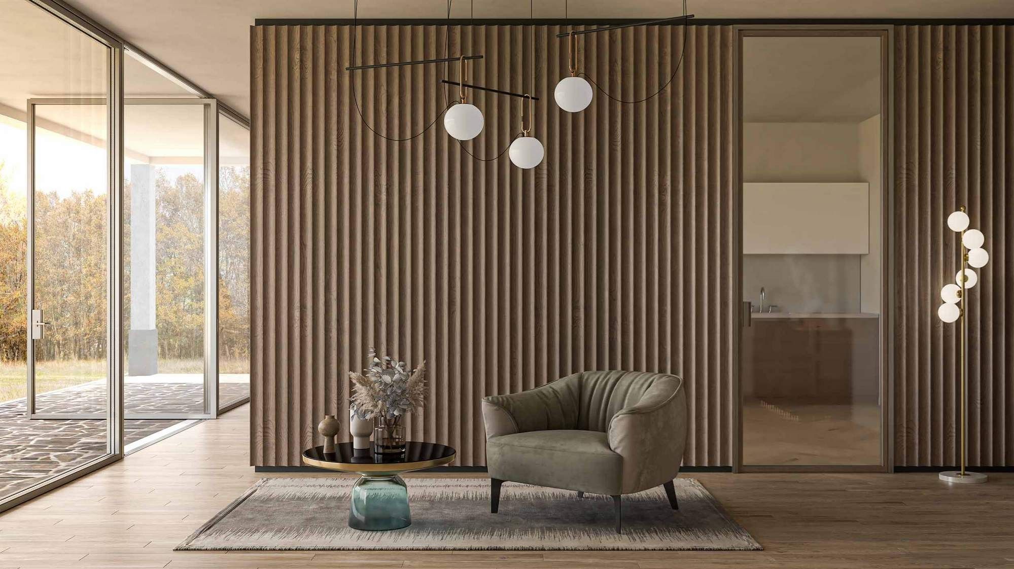 Деревянная обшивка Carminati Skyline System ARCH-00003350 - Вид №1