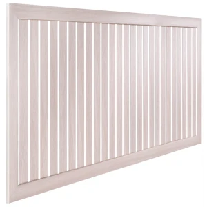 ЛАЙТ Реечный экран для радиатора 90×60 см в стиле светлый ясень 88909916