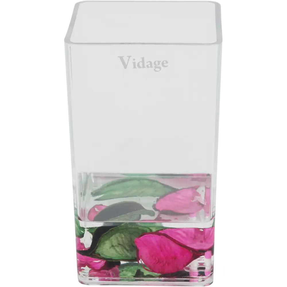 Стакан в ванную Vidage Опавшие лепестки пластик цвет прозрачный STLM-2035489 - Вид №1