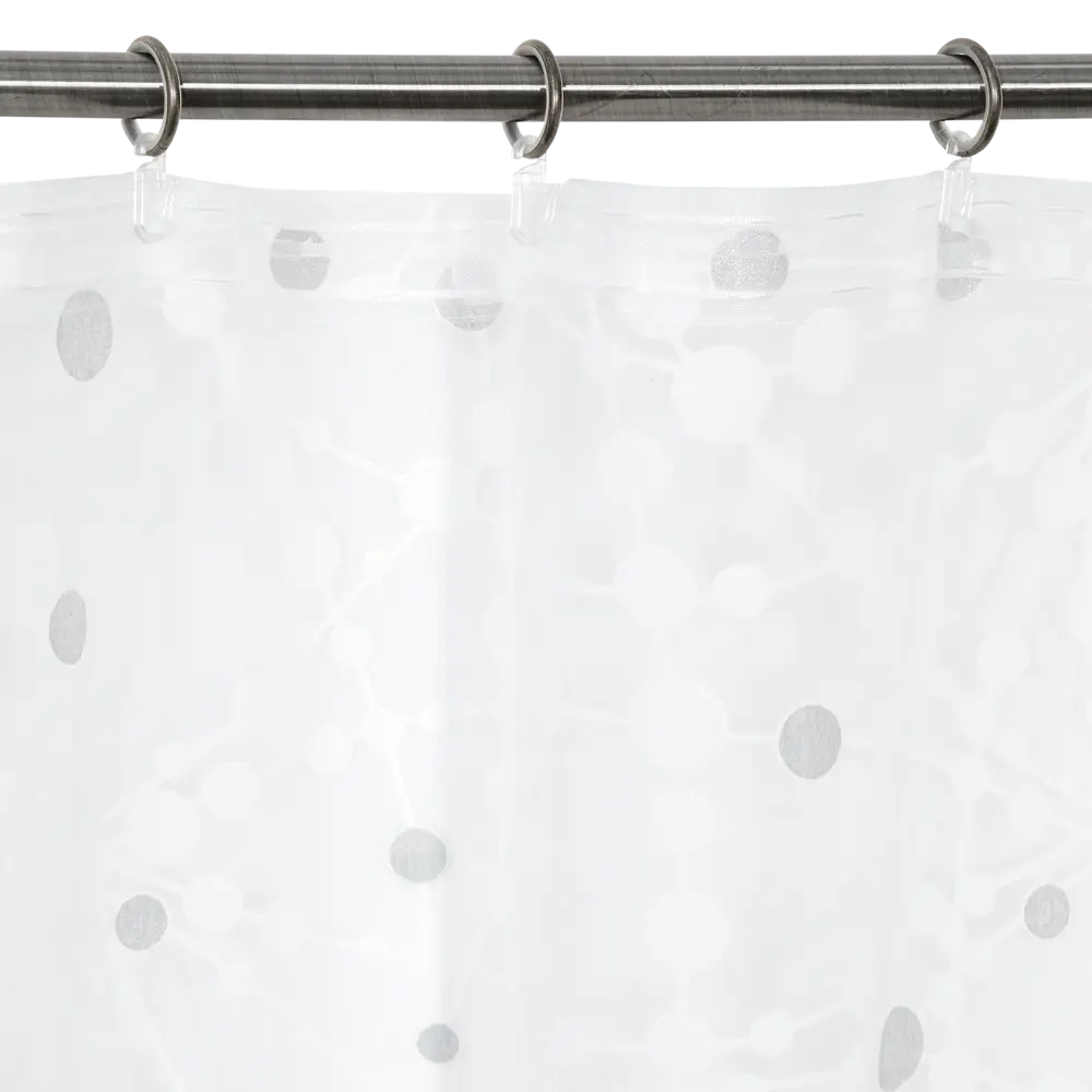 Тюль на ленте «Серебряный Песок» 250x280 см цвет белый GARDEN STLM-2107583 - Вид №5