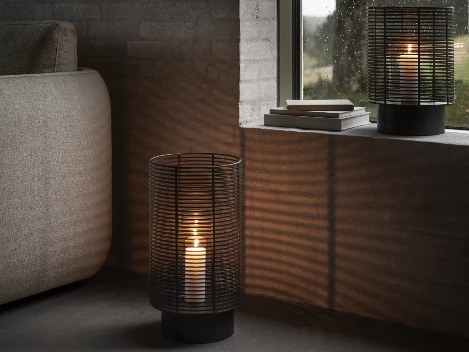 Стальной фонарь с порошковым покрытием blomus Olea ARCH-00027370 - Вид №2