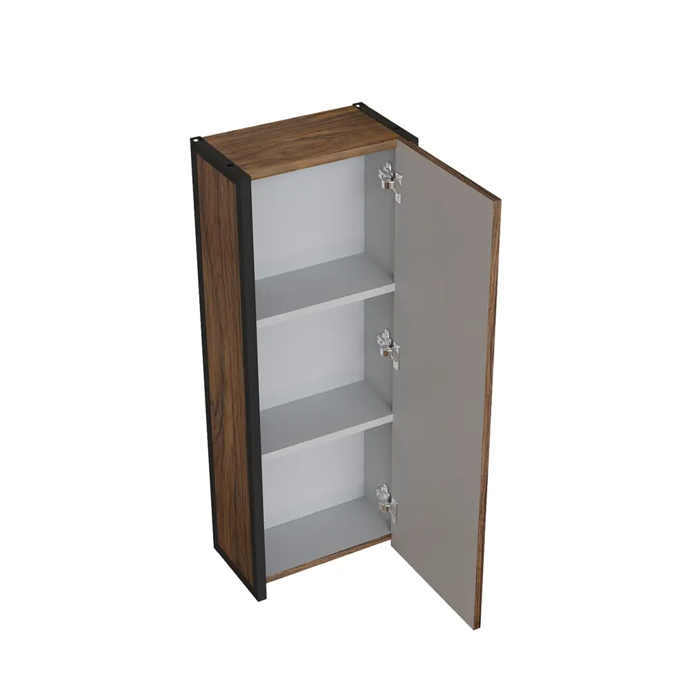 Пенал для ванной 1Marka Urban 35П 1Д подвесной 90x35 см цвет орех STLM-2045598 - Вид №2