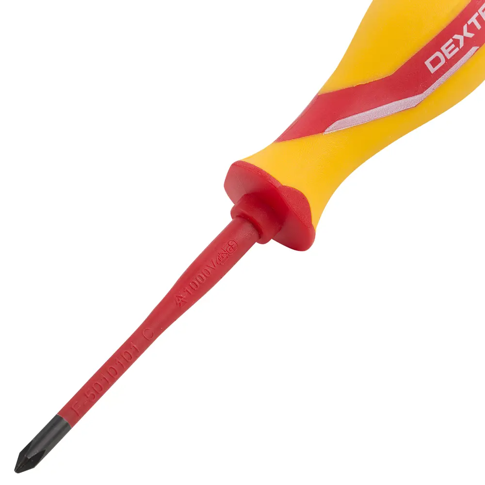 Диэлектрическая отвертка Dexter PH1 с магнитным наконечником 18147570 STLM-0009582 - Вид №5