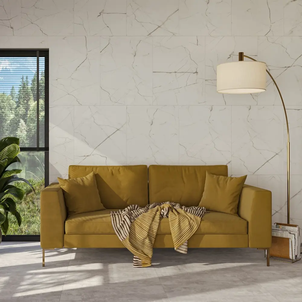 QUICKDECK Интерьерная плита ДСП 16 мм белый кристалл для стен и пола 89385955 STLM-1529231 - Вид №3