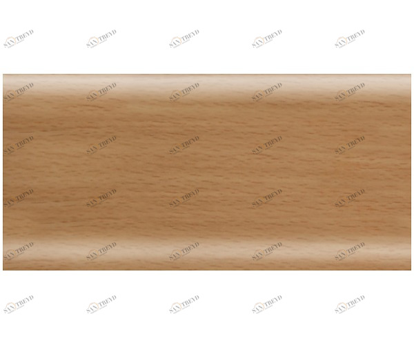Плинтус пластиковый №155 Бук натуральный RICO LEO 2541319