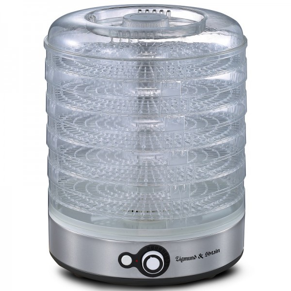 9929155 Сушилка для овощей и фруктов Zigmund & Shtain ZFD-406 серый STDN-0089106