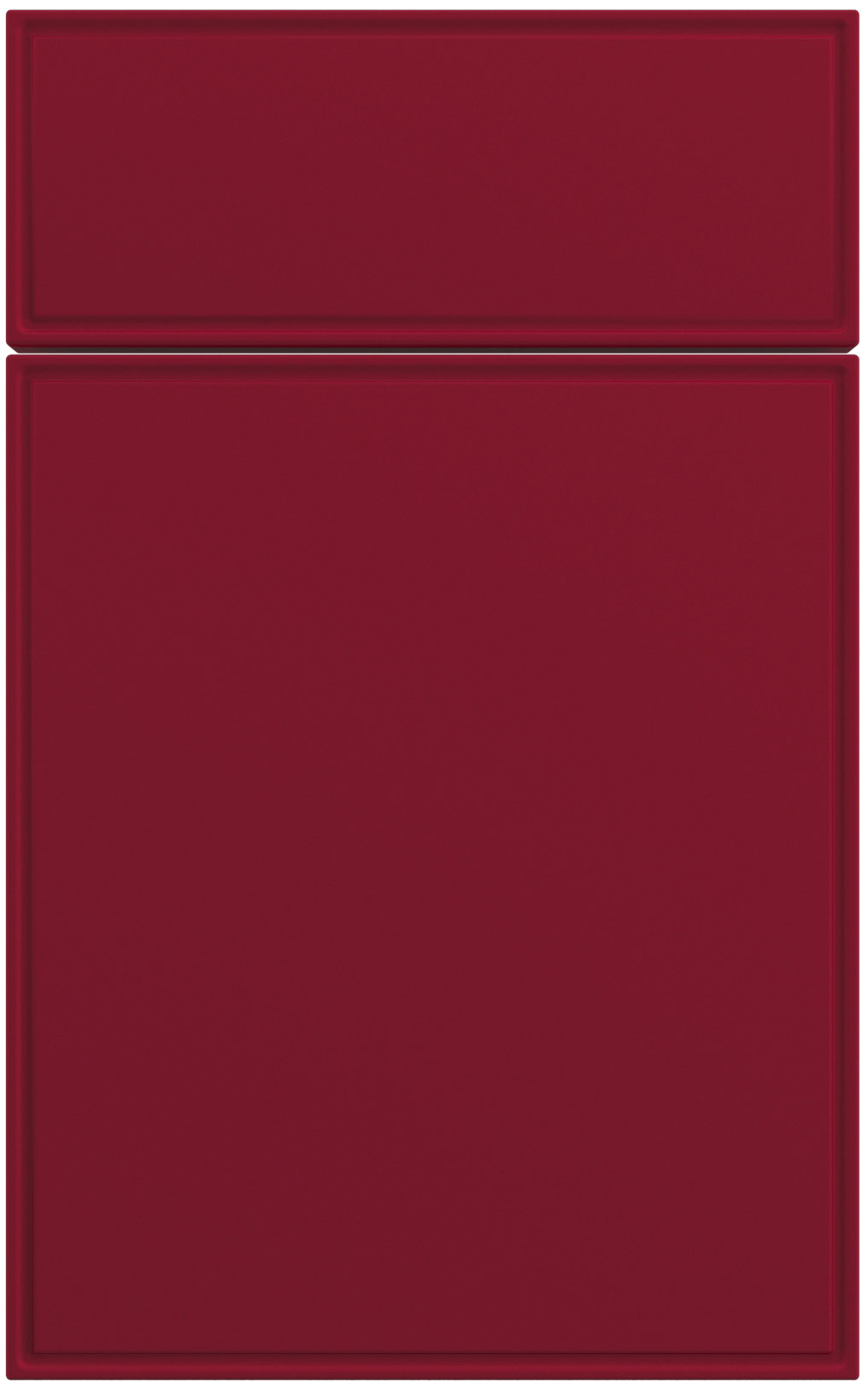 Фасады для кухни Модерн Фрезеровка «Сканди» Вишневый глянец №182 SIDAK SIST428-11227