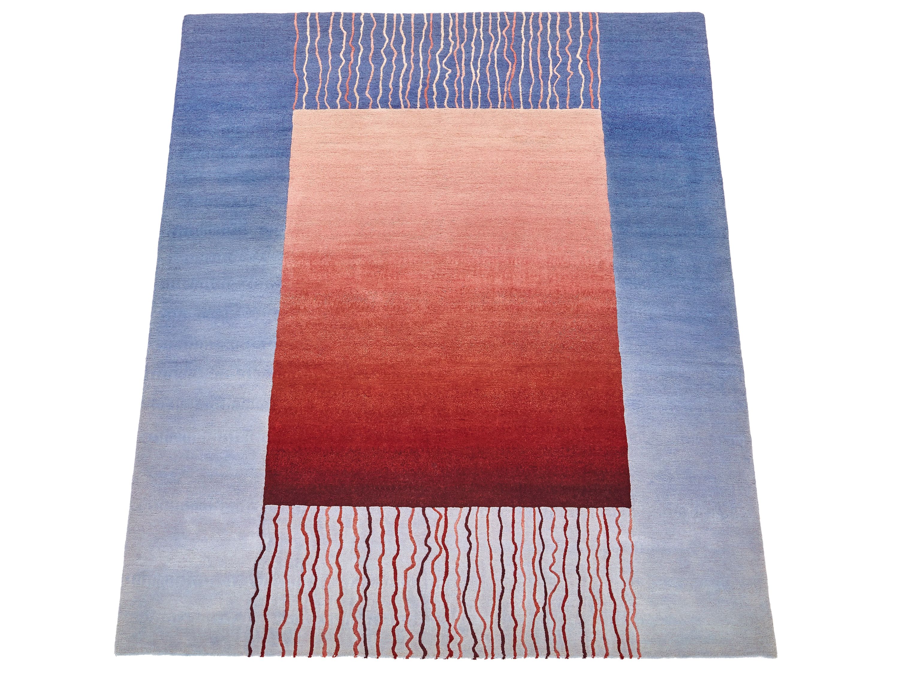 Прямоугольный ковер ручной работы из шерсти Deirdre Dyson вид ARCH-00040713