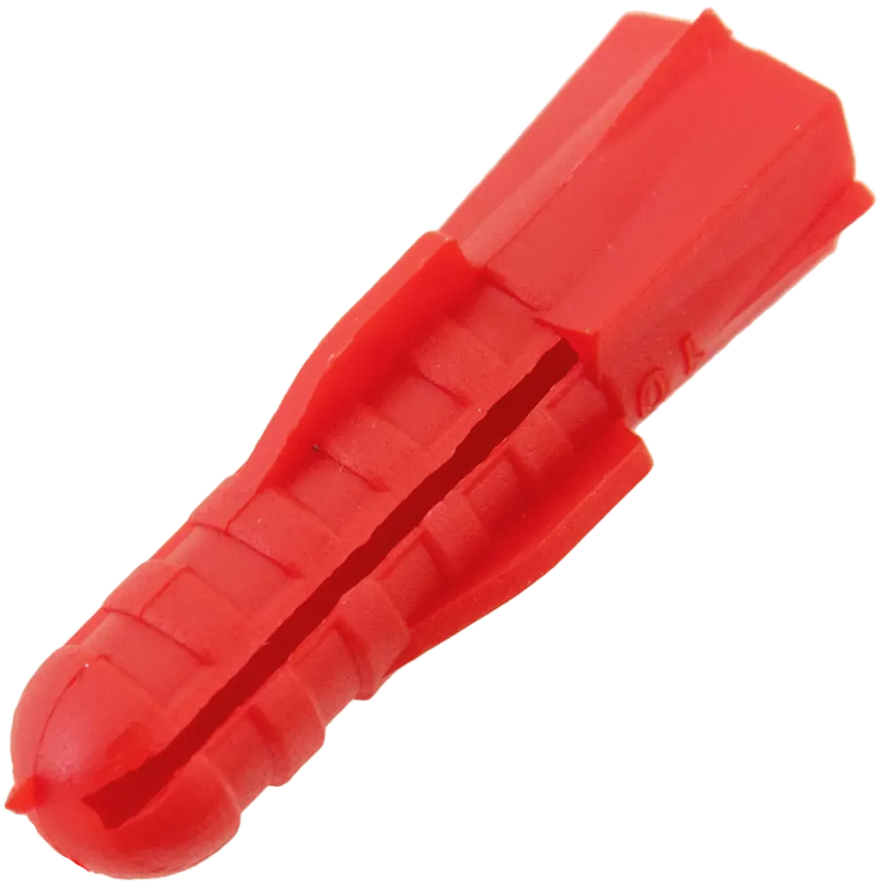 Дюбель распорный для полнотелых материалов 6х25 мм полипропилен цвет красный 200 шт НЕВСКИЙ КРЕПЕЖ STLM-2209577 - Вид №1