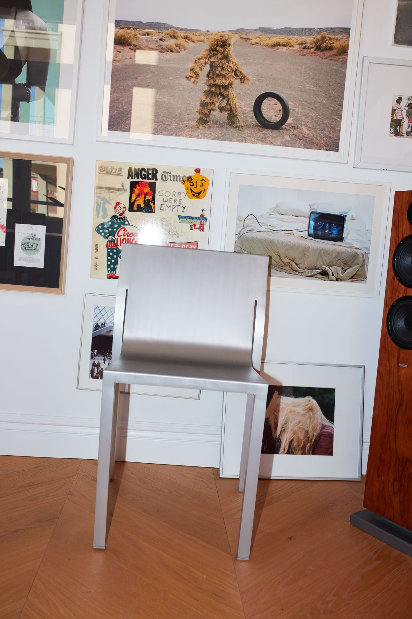 Штабелируемый алюминиевый стул BD Barcelona Stedelijk ARCH-00132726 - Вид №17