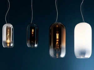 Artemide Светодиодная подвесная лампа из дутого стекла Gople