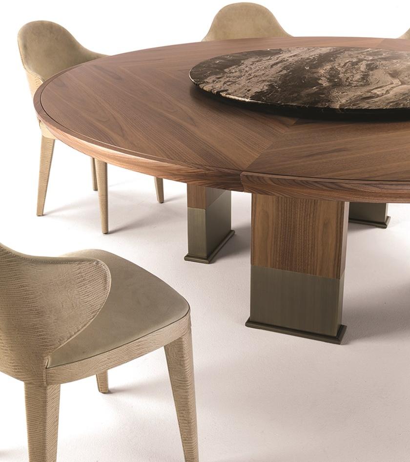 Longhi Мягкое кожаное кресло с подлокотниками Loveluxe U 120 - Вид №7