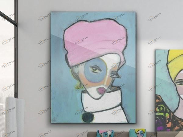 MOMENTI Авторский художественный принт Crazy home paintings Fr-011