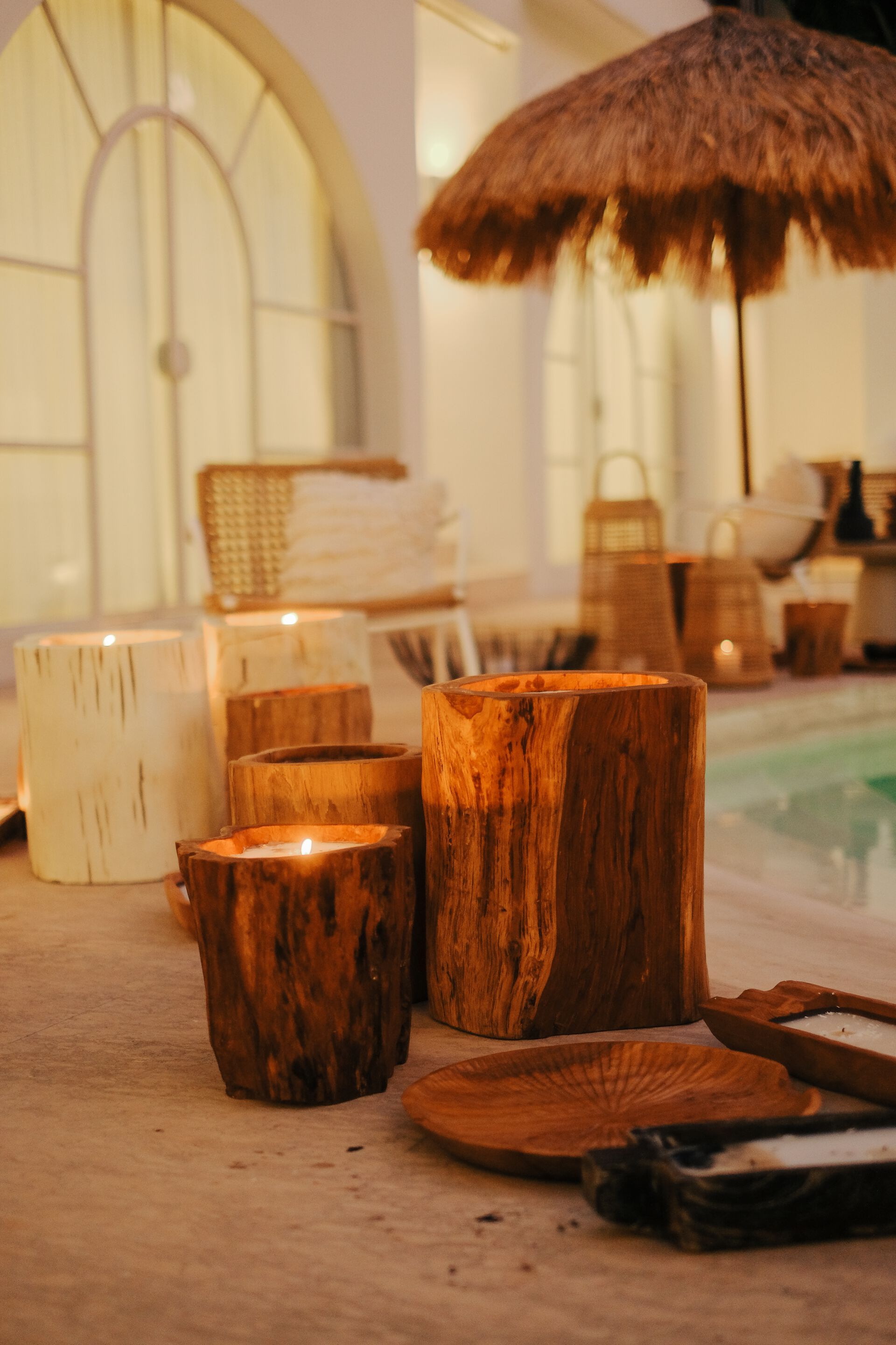 Свеча из тикового дерева cbdesign Accessories ARCH-00079185 - Вид №4