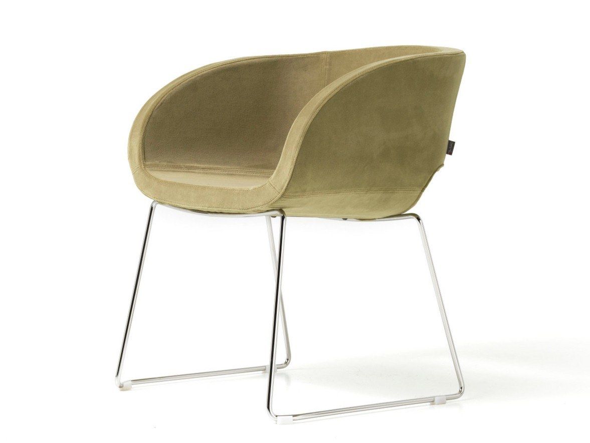 Стул для салазок из ткани для залов ожидания Diemme тщеславие ARCH-00036083 - Вид №1