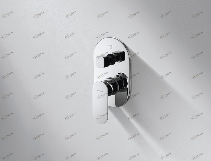 Встраиваемый смеситель (3-функц.) GINA P69194C-ENG bravat