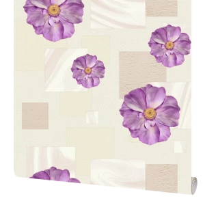 Обои виниловые Elysium Герда фиолетовые 0.53 м 97503