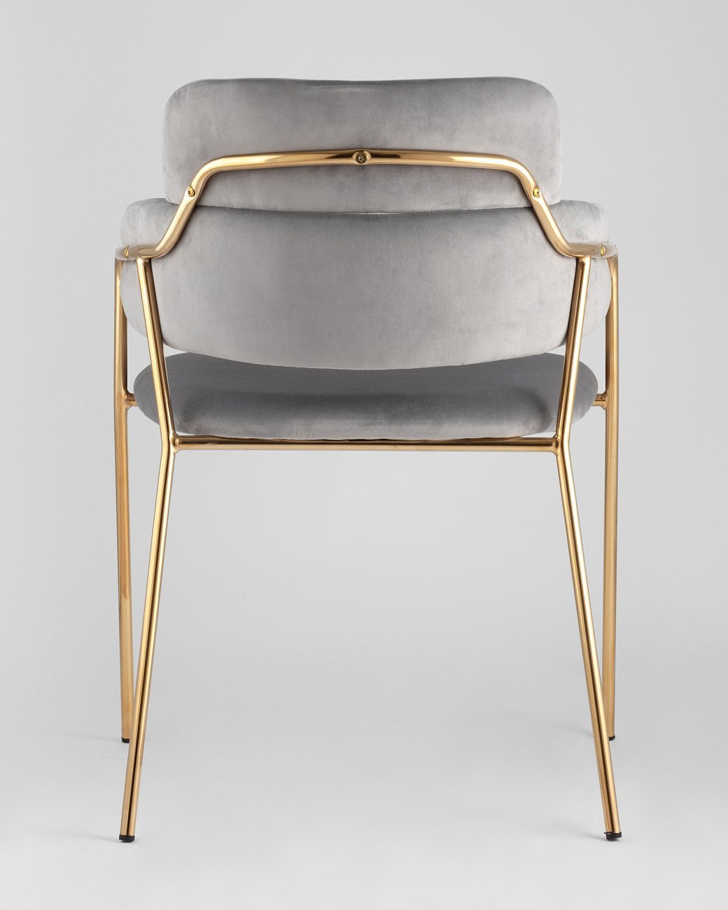 Стул со спинкой серый "Полин" STOOL GROUP ДИЗАЙНЕРСКИЕ, ИНТЕРЬЕРНЫЕ 00-3946263 Серый  - Вид №5