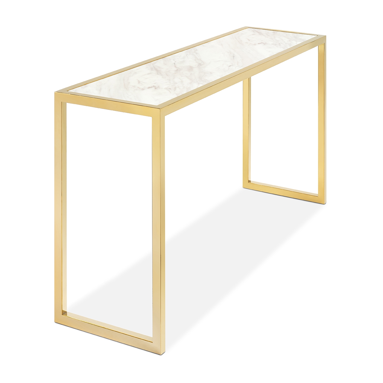 450287-19 ABHIKA КОНСОЛЬНАЯ КОРОНА ПРЯМАЯ H75 150X40 WHITE/SILVER  - Вид №2