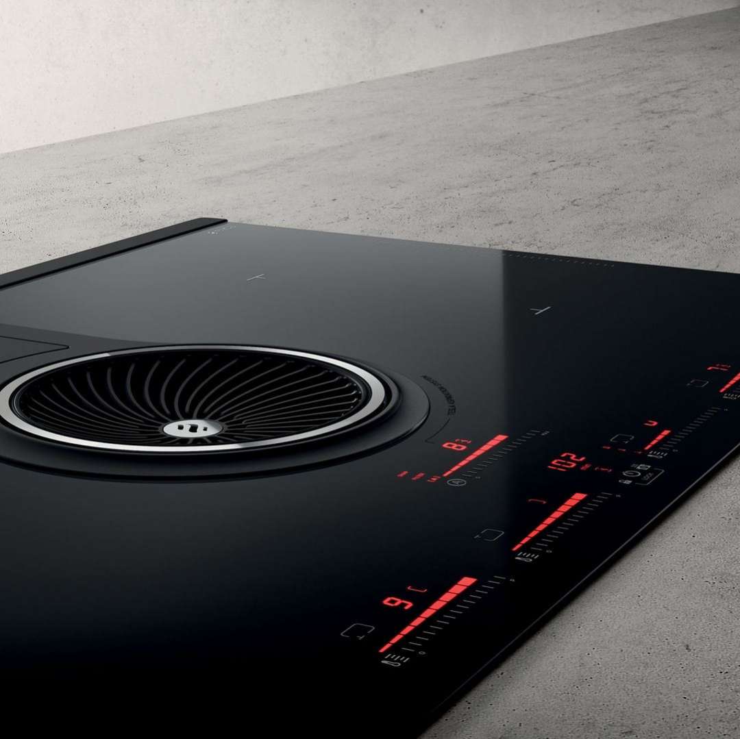 NIKOLATESLA HP BL/F/ 83-PRF0120976A Индукционные варочные панели / индукционная, .nikolatesla.панель+вытяжка, стеклокерамика, индукционная, 83см, сенсорное управление , pot detector, bridge zones, power limitation , 900м3, фильтрация, черный Elica  - Вид №2