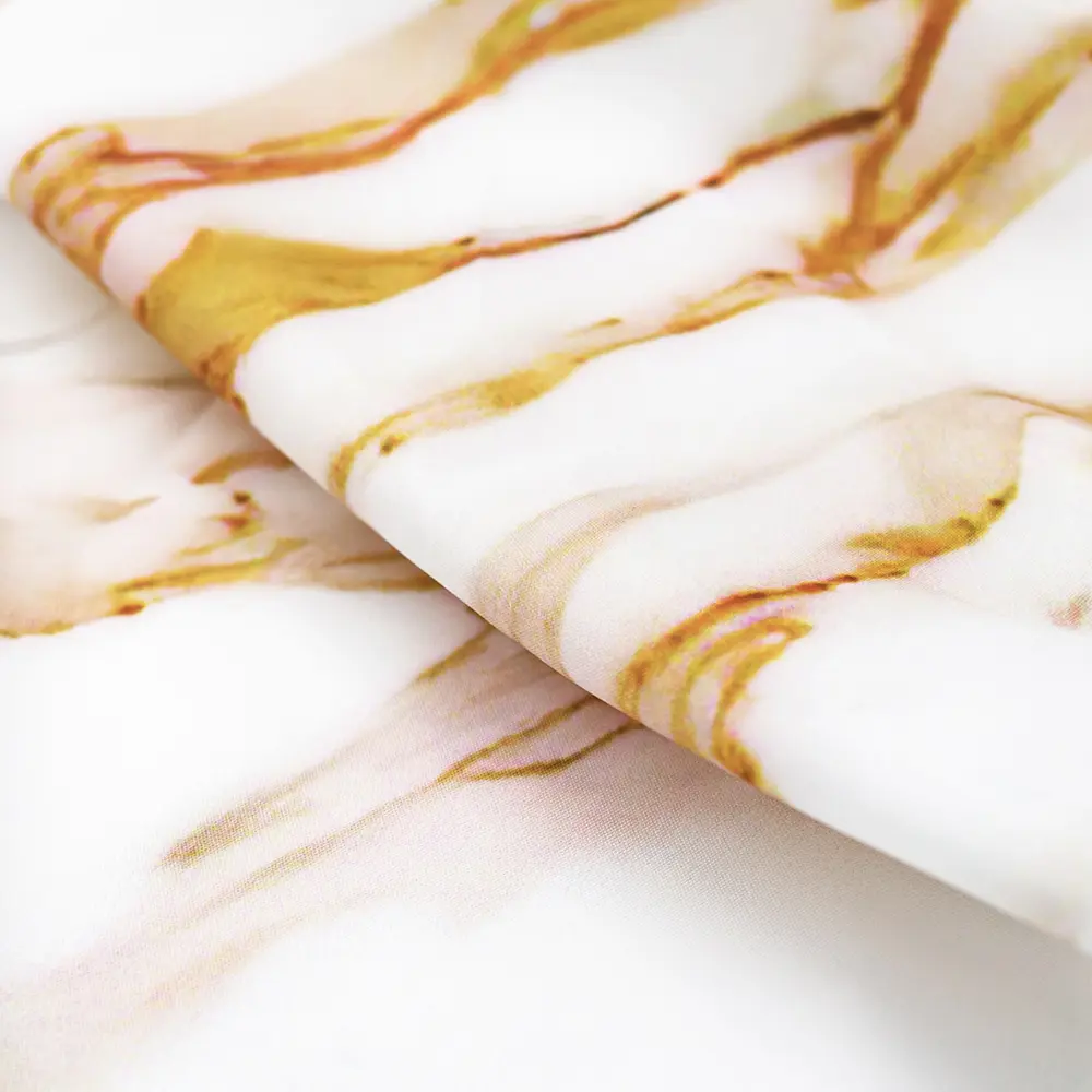 BATH PLUS Штора для ванной White Marble с мраморным узором 180x200 см 89362283 STLM-0977031 - Вид №2