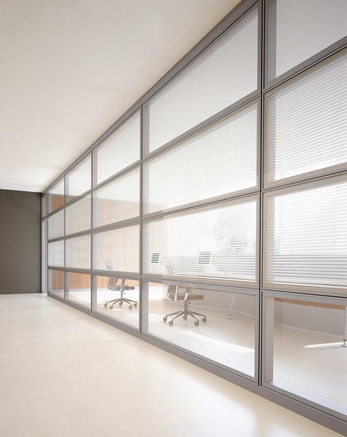 Archiutti Стеклянная передвижная стена для офиса sun-id-1357166 - Вид №5