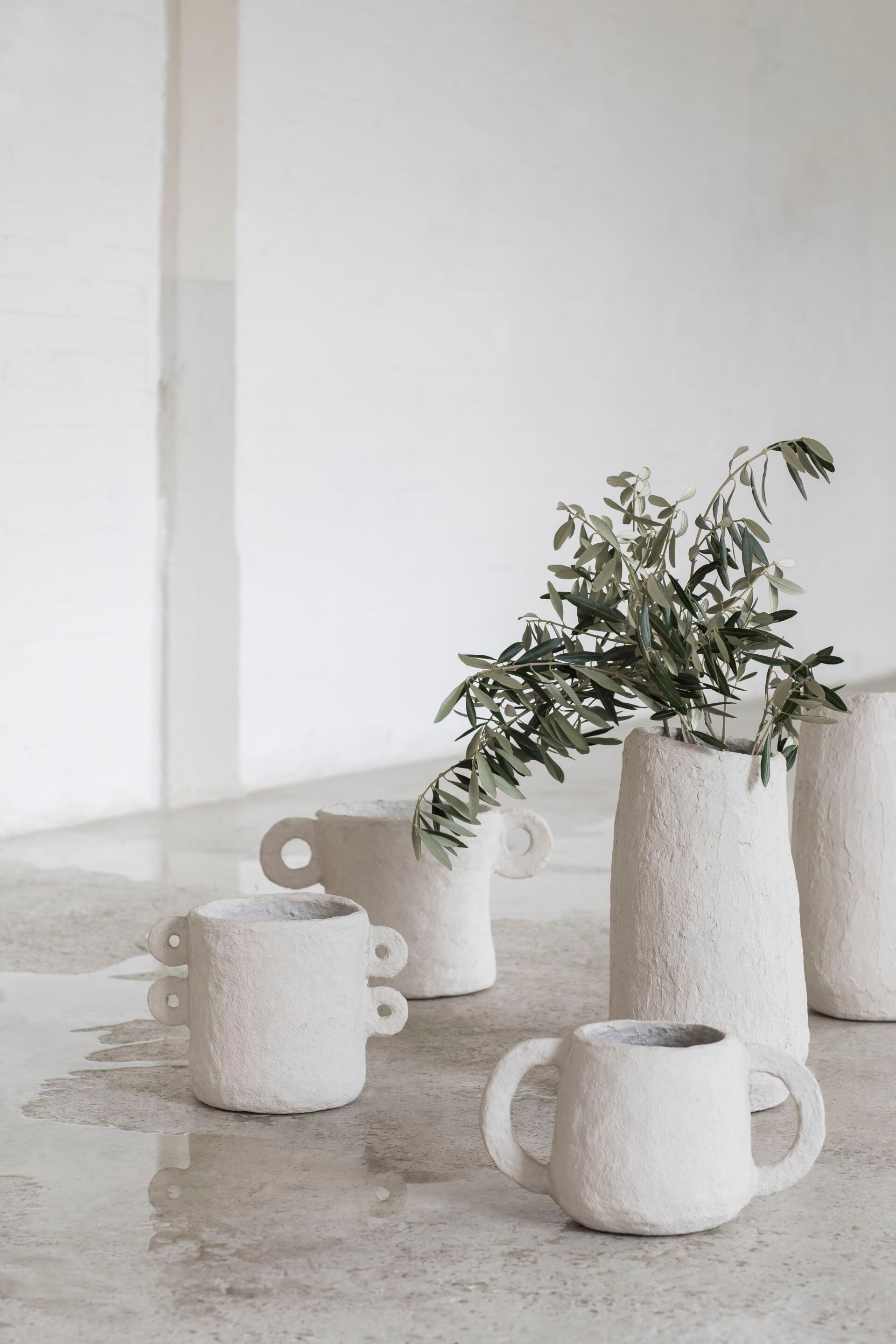 Круглая ваза из пестой бумаги Serax Earth interior accessories ARCH-00020405 - Вид №1