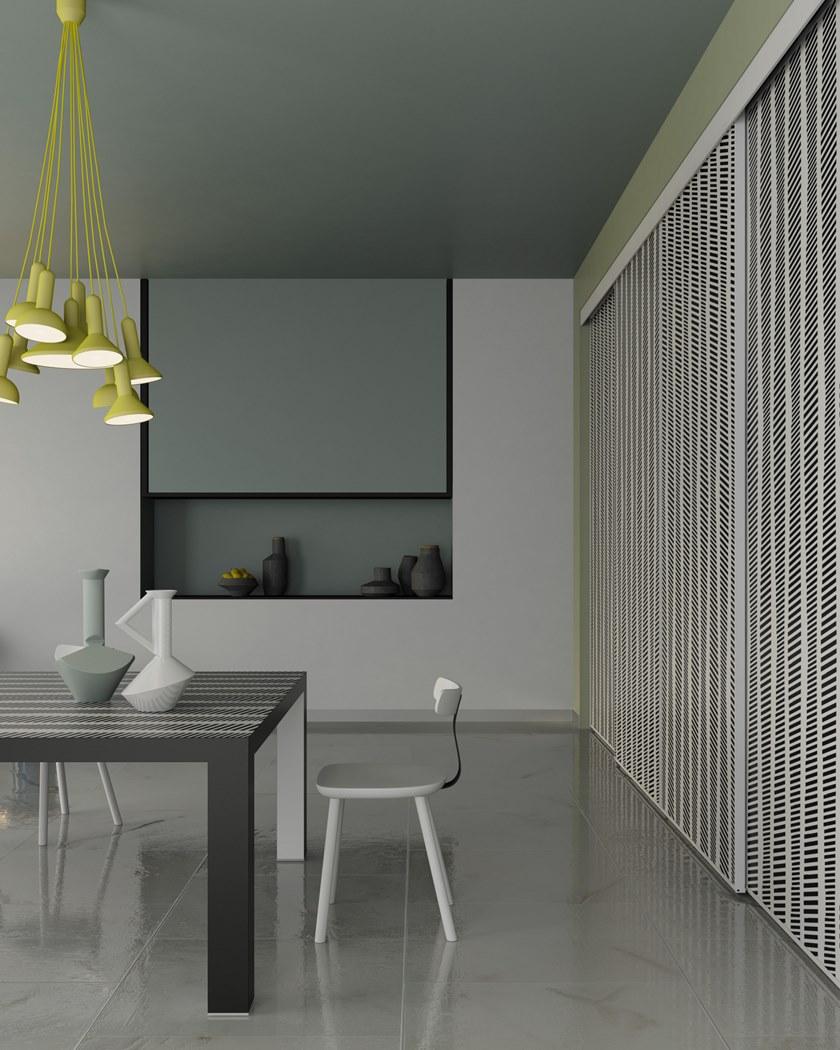 De Rosso Гардеробная со сверхлегкими раздвижными дверцами на заказ Aliante system sun-id-1402329 - Вид №22