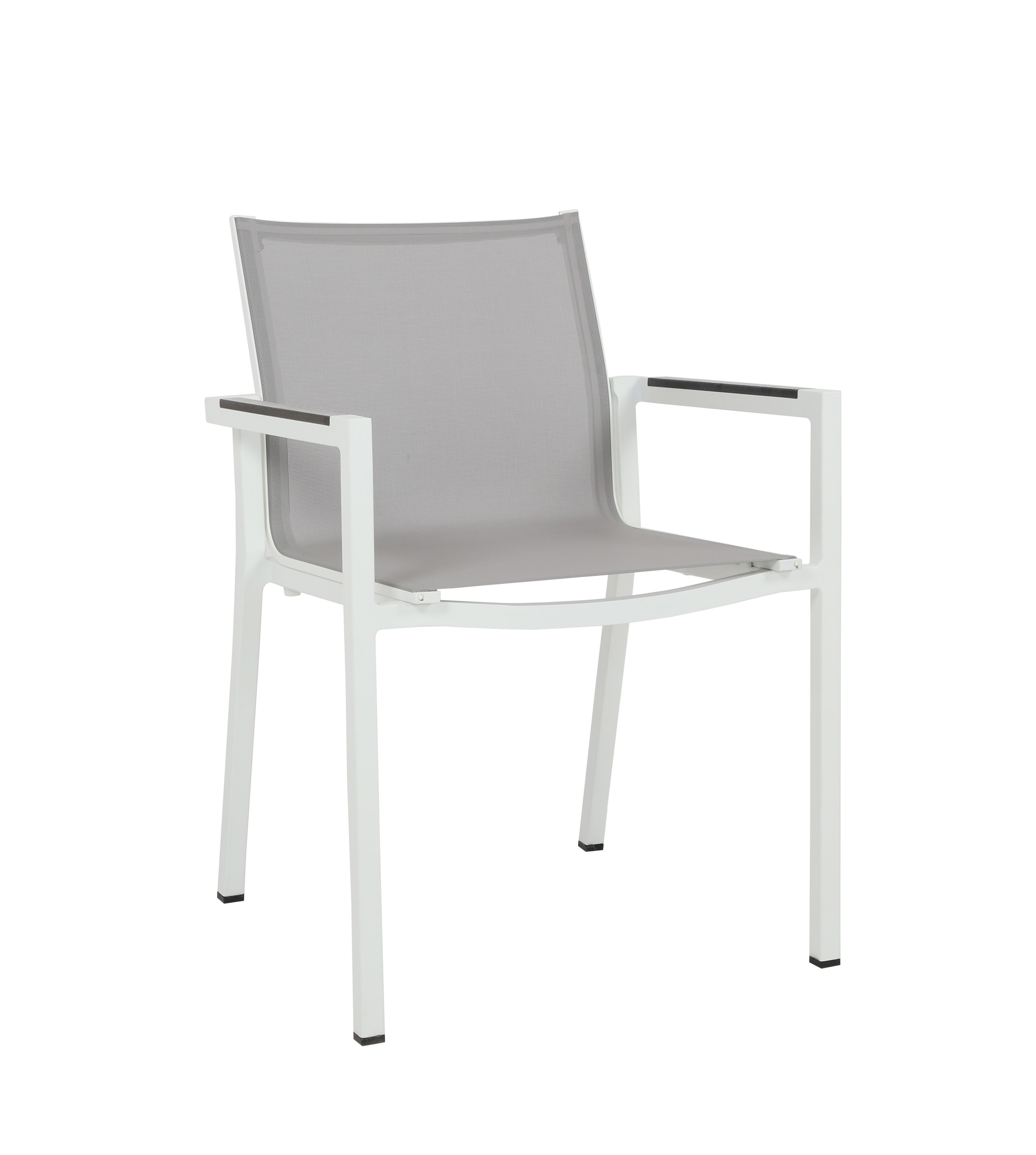 Штабелируемый садовый стул с подлокотниками Les Jardins® Amaka ARCH-00051883 - Вид №1