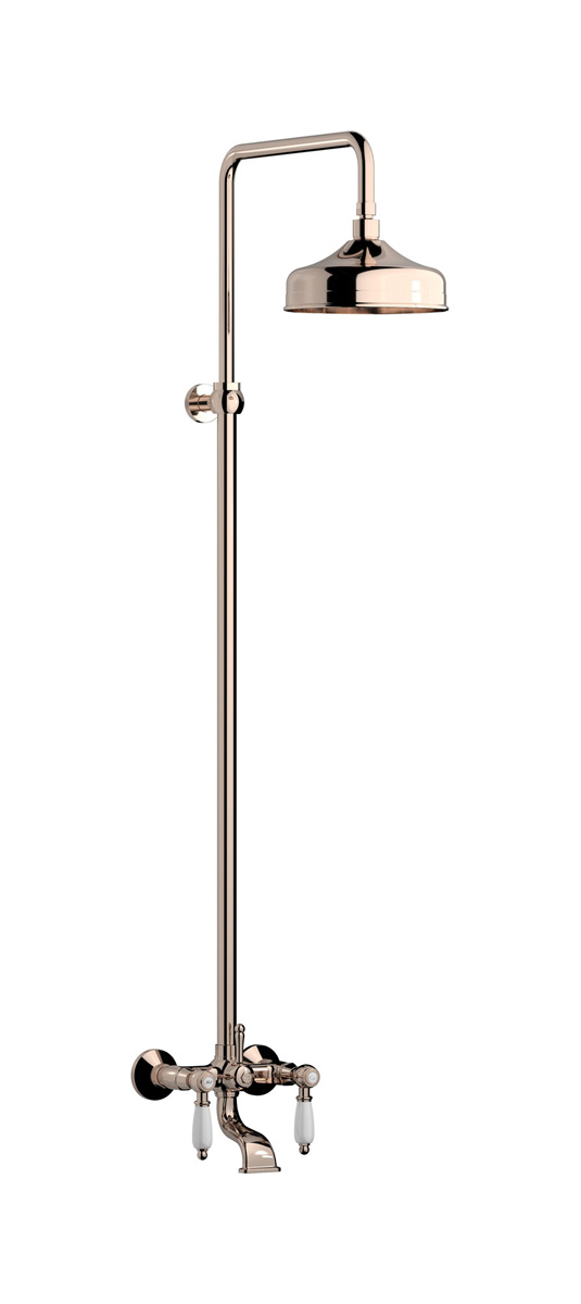 Душевая колонна с изливом для ванны. WE ARE IB hl850rs_2 Rose Gold Indoor Shower
