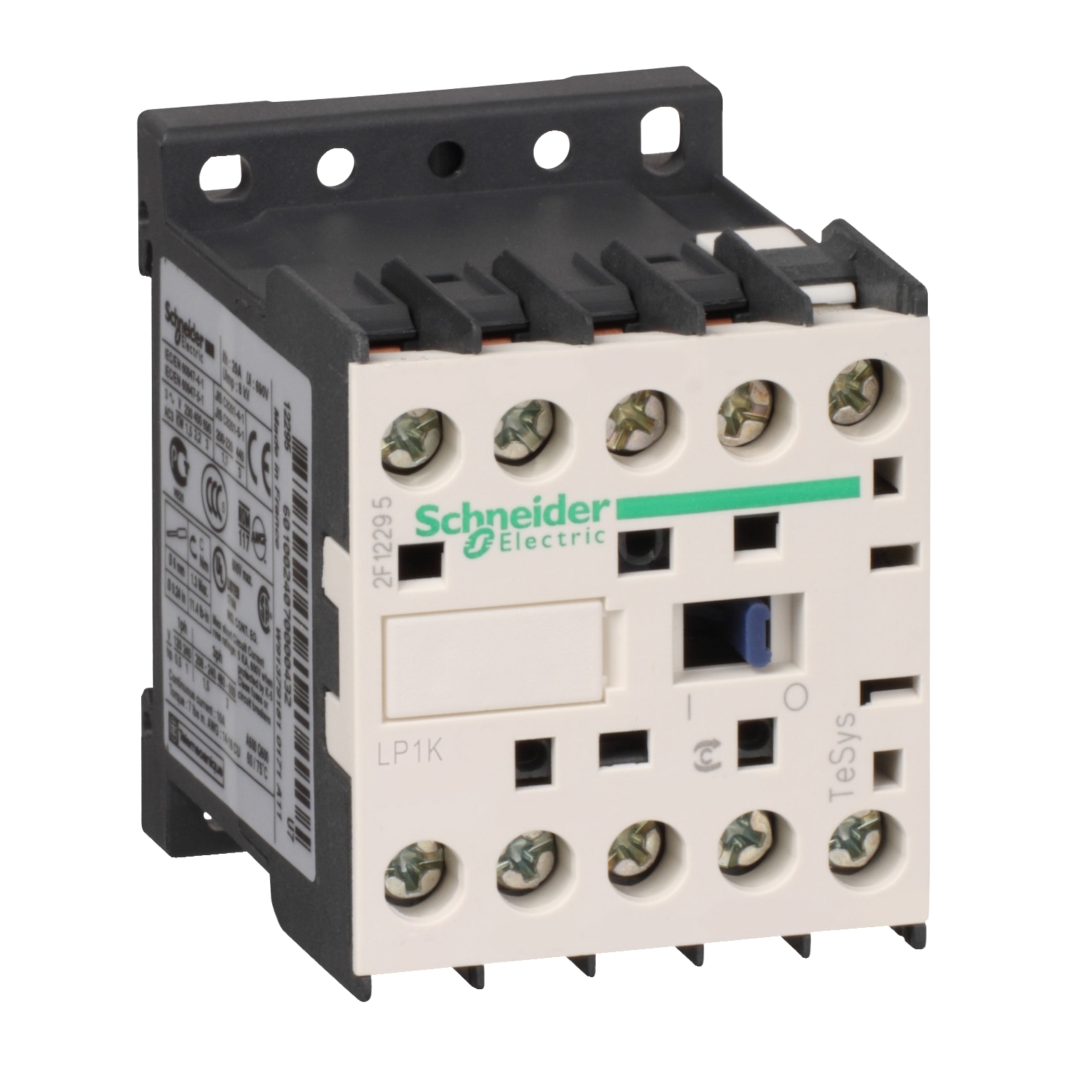 LP1K0901ED Контактор LP1K 3P 20А 400/48В DC 4кВт Schneider Electric TeSys 