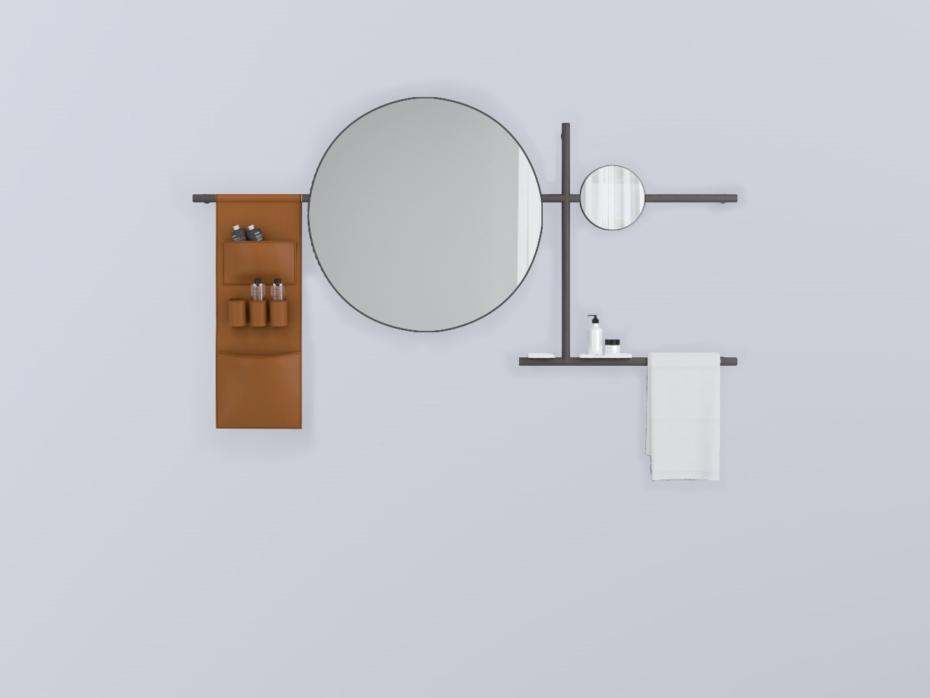 SWSTTE-RG+SWSPT-CM+SWSPI-NM+SWM10-BI+SWM20-BI+SWSCT-NA . круглый стали cielo Siwa Ceramica Cielo