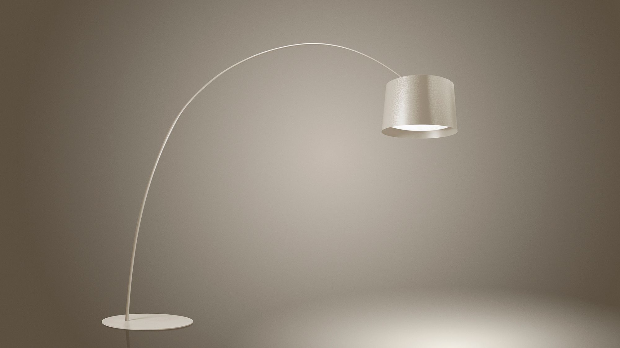 Дуговая лампа из композитного материала с металлическим основанием Foscarini ARCH-00039797 - Вид №4